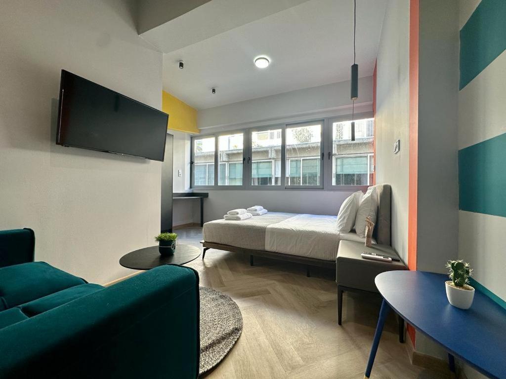 Апартаменты Ermou Funky Lofts Афины Экстерьер фото