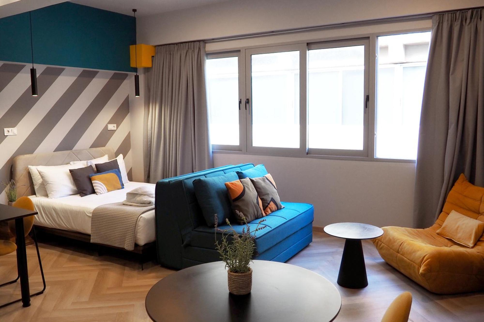 Апартаменты Ermou Funky Lofts Афины Экстерьер фото